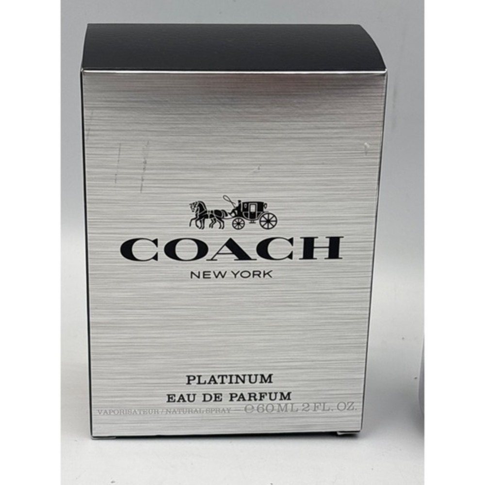 COACH - PLATINUM - EAU DE PARFUM - NATURAL SPRAY - 3.3 OZ - NEW AND BOXED - Picture 2 of 9